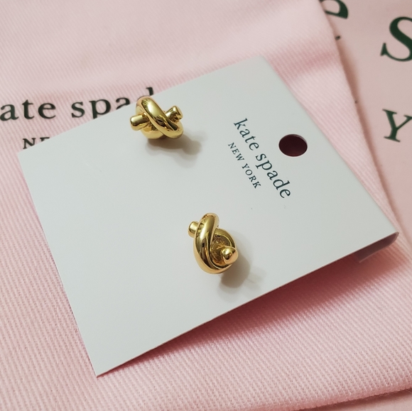 Kate Spade Knot studs - Picture 4 of 7